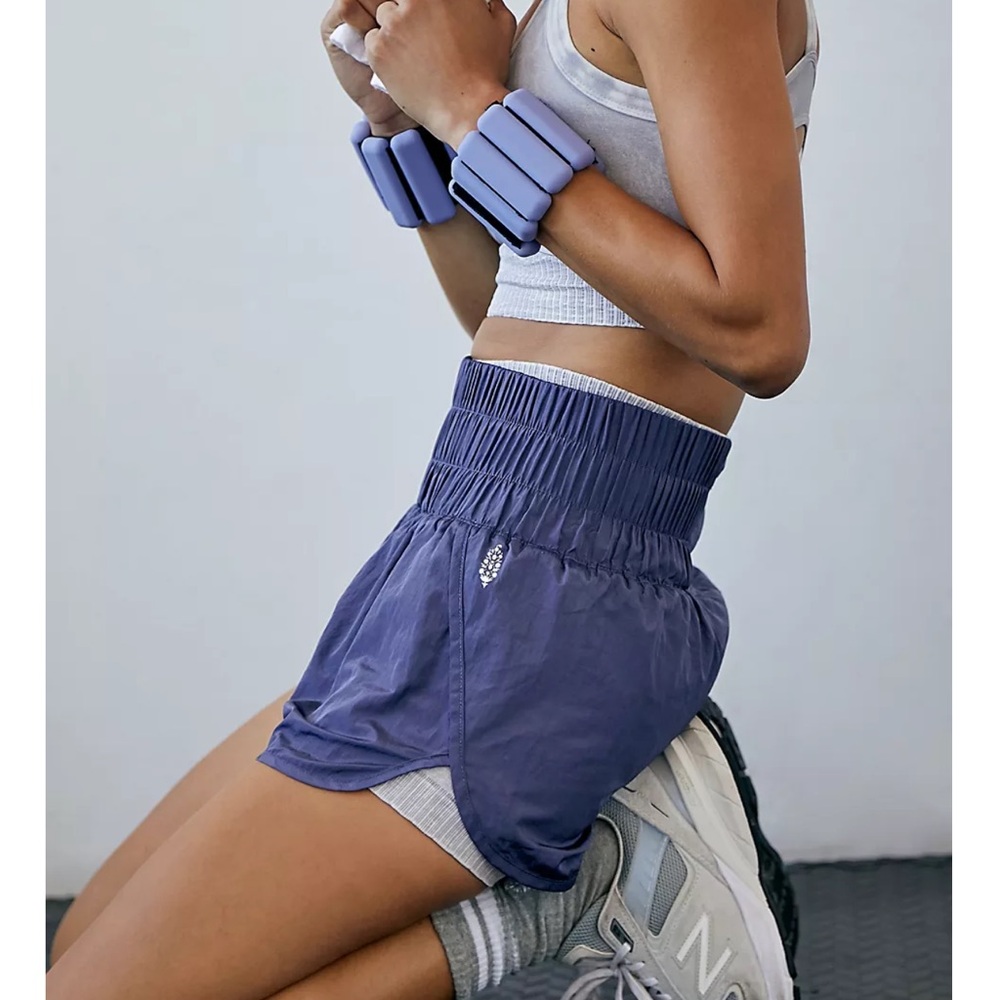 FP Movement by Free People - The Way Home Run Shorts NWT in Deep Sea - Picture 2 of 5
